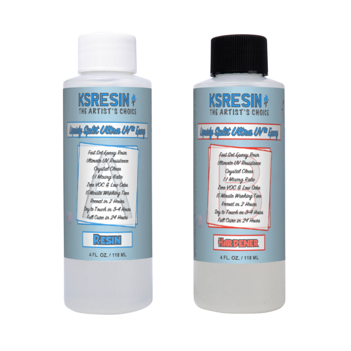 Liquidy Split Ultra UV™ Fast Set Epoxy Resin - Best UV Resistance Quic –  KSRESIN
