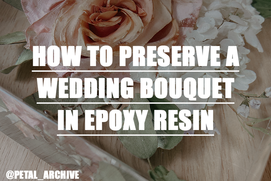 Epoxy Resin Flower Preservation Blocks