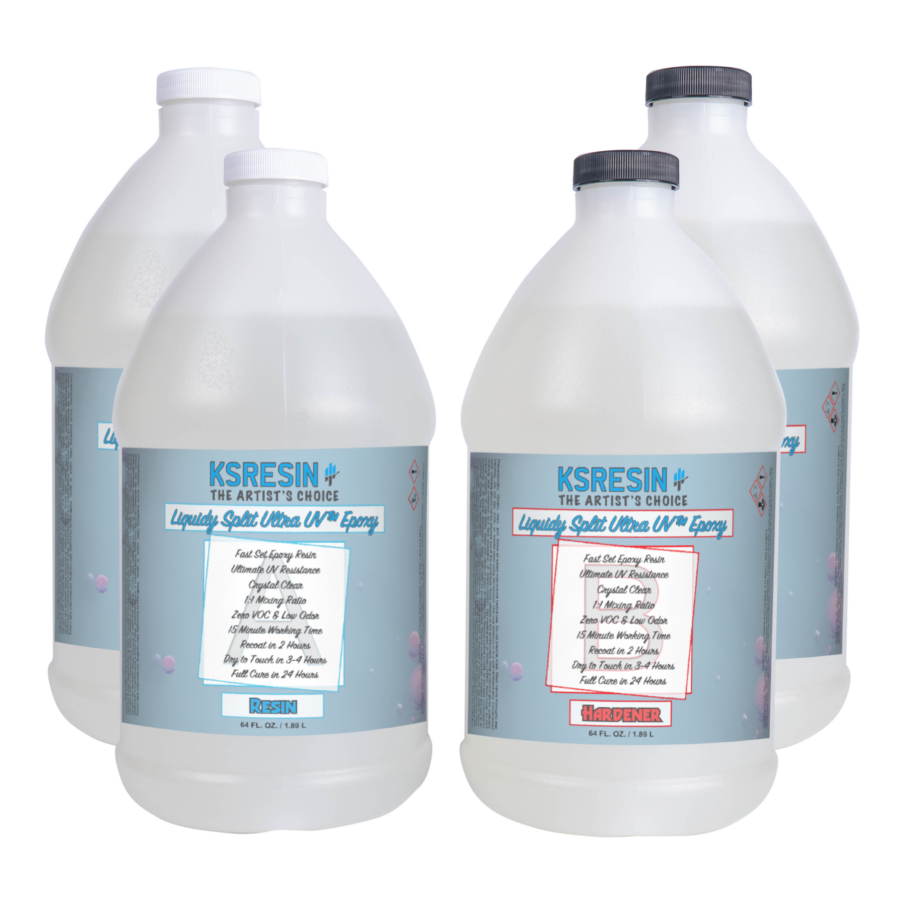 Liquidy Split Ultra UV™ Fast Set Epoxy Resin - Best UV Resistance Quic –  KSRESIN